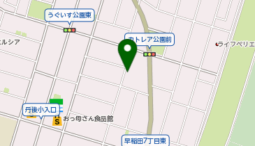 ヘアーサロンGREENの地図画像