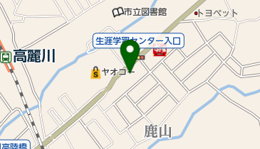 美容室トスカーナの地図画像