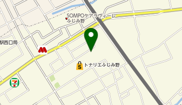 ポニークリーニングソヨカふじみ野店の地図画像