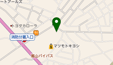 パシオス嵐山バイパス店の地図画像