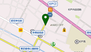 めがねのノン杉戸店の地図画像