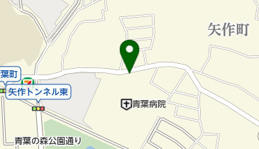 日本調剤青葉薬局の地図画像