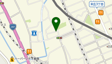 カットサロン・クイック笑がお店の地図画像