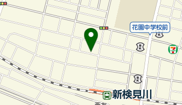 スナック花園の地図画像