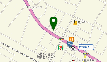 もみ処バーディーの地図画像