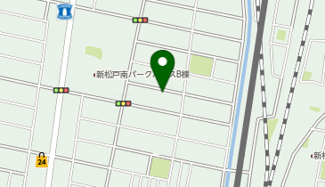 ライフスタジオ新松戸店の地図画像