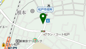 富国生命保険相互会社人材開発本部松戸分室の地図画像