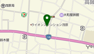 おかざわ人形店の地図画像