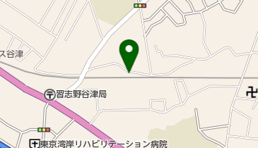 津田沼陶芸教室の地図画像
