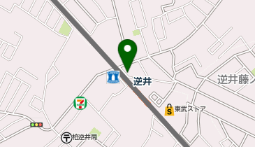プロ・クリーン柏の地図画像