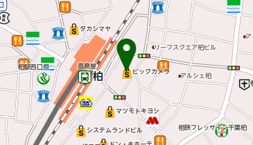 スパゲッティ食堂ドナ柏店の地図画像