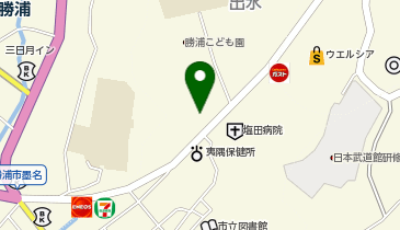 千葉トヨペット株式会社勝浦店の地図画像