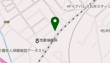 市原地区労働組合協議会の地図画像