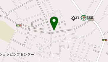 ゆりのきバレエスタジオの地図画像