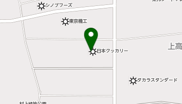 日本クッカリー株式会社八千代工場の地図画像
