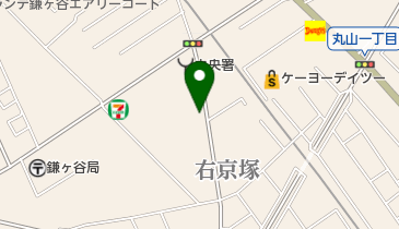 スワン理容室の地図画像