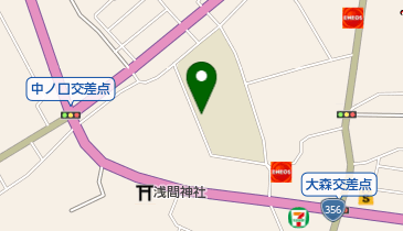 印西市立 大森学童クラブの地図画像