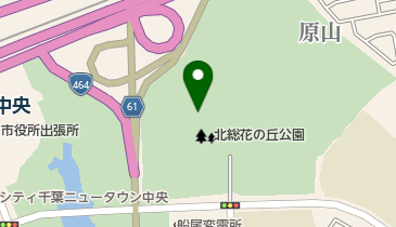 千葉県立北総花の丘公園管理事務所 印西市 270 1341 の地図 アクセス 地点情報 Navitime
