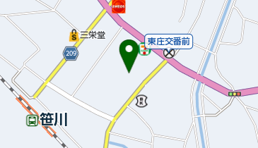 楽天堂ホームケア東庄の地図画像