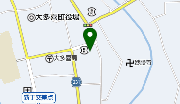 銅蔵の地図画像