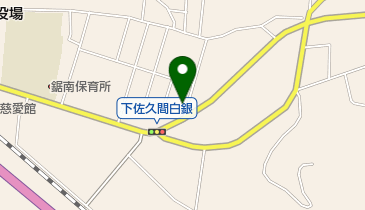 はな美容室の地図画像