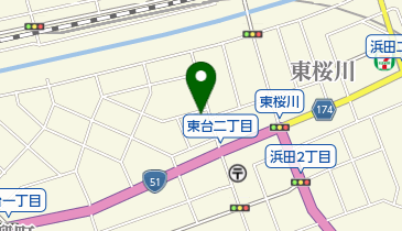 ヘアーサロンアンベリールの地図画像