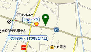 大けやきの地図画像