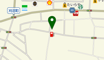 有限会社渡辺家具の地図画像