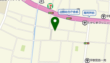 藤原行政書士事務所の地図画像