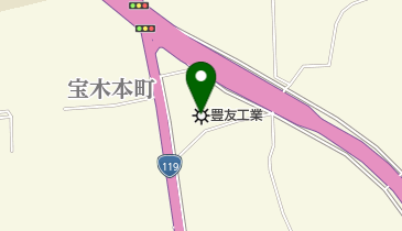 豊友工業株式会社の地図画像