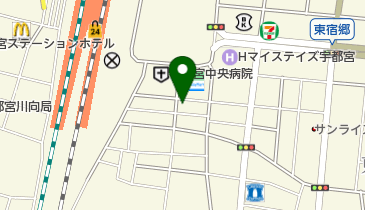 お好みもんじゃぺぺの地図画像