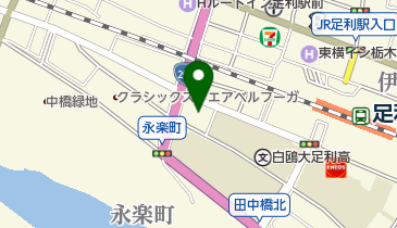 笑顔あしかがの地図画像