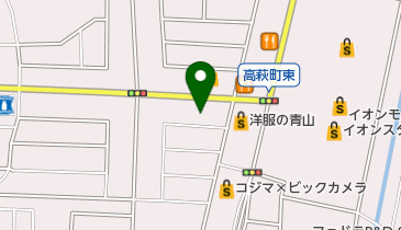 オアフダンススタジオの地図画像