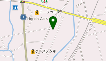 竹芳自動車の地図画像