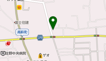 美容サロンセピア佐野店の地図画像