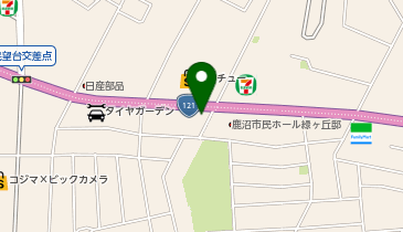 介護ショップピュアぶらんちの地図画像