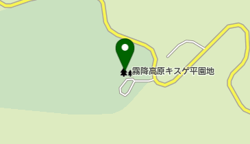 霧降高原レストハウスの地図画像