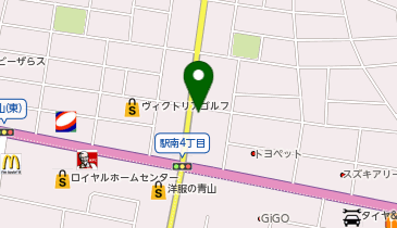 F-ismの地図画像