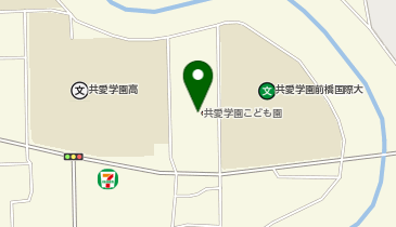 共愛学園学童クラブの地図画像