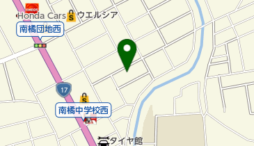 ゴールディーズ前橋荒牧店の地図画像