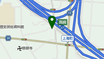 夢翔流空手本部道場の地図画像
