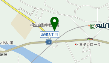 群馬日産自動車株式会社桐生赤岩店の地図画像