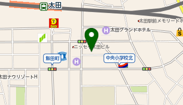 おおた整体院の地図画像