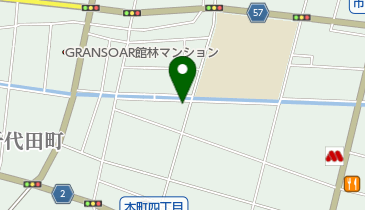 呉服センター岡田の地図画像