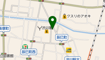 メガネのウィンクいわたの地図画像