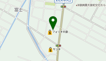 株式会社フレッセイ大泉店の地図画像