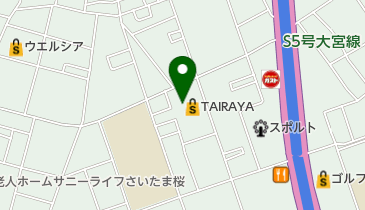 ファミリーカットサロンとまとの地図画像