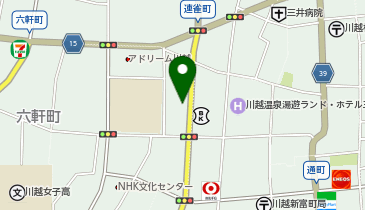 MBTウォーキングショップ川越の地図画像