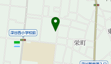 深谷西クラブの地図画像