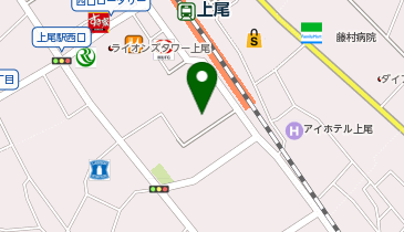 東京スターメガネ上尾店の地図画像